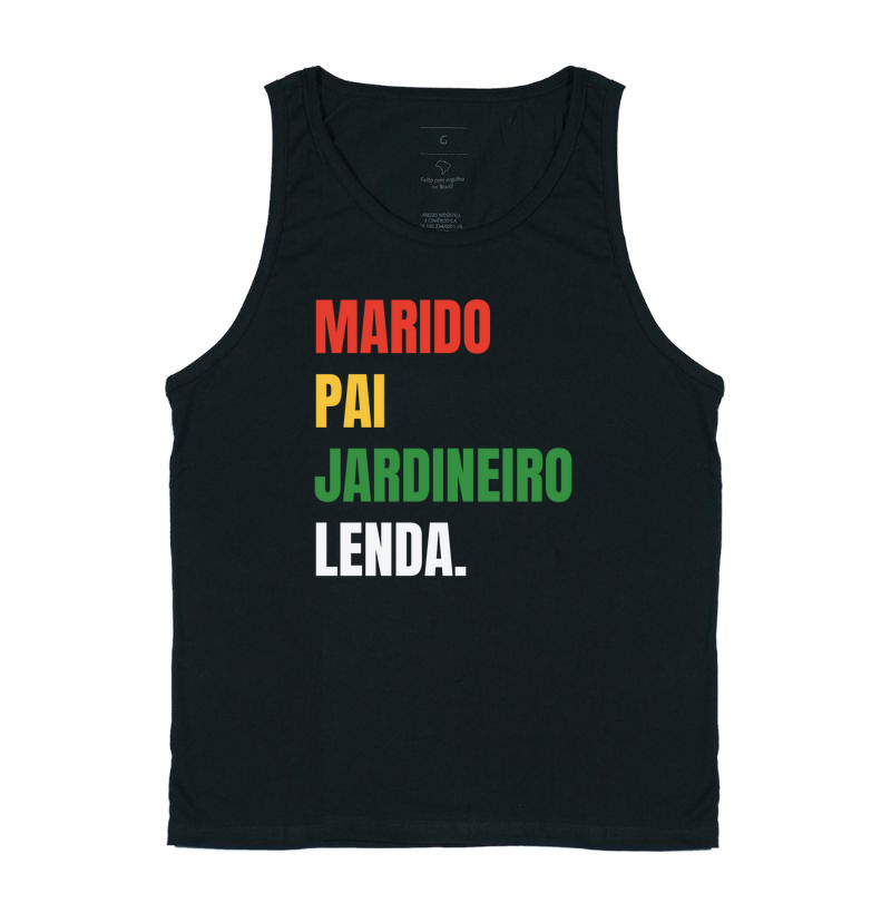 MARIDO. PAI. JARDINEIRO. LENDA.
