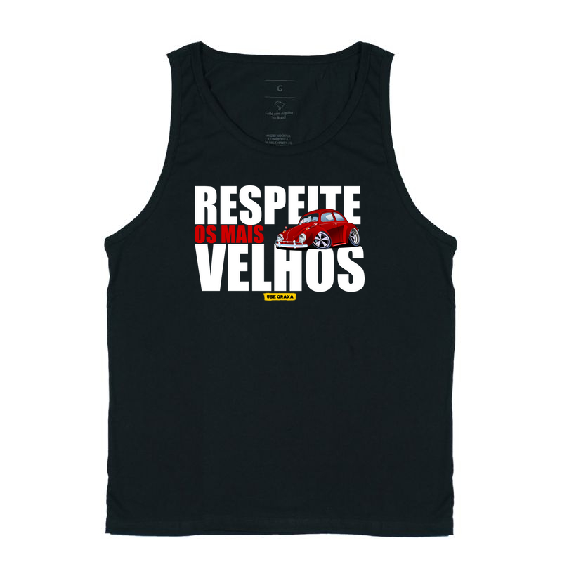 Respeite os Mais Velhos Fusca Vermelho