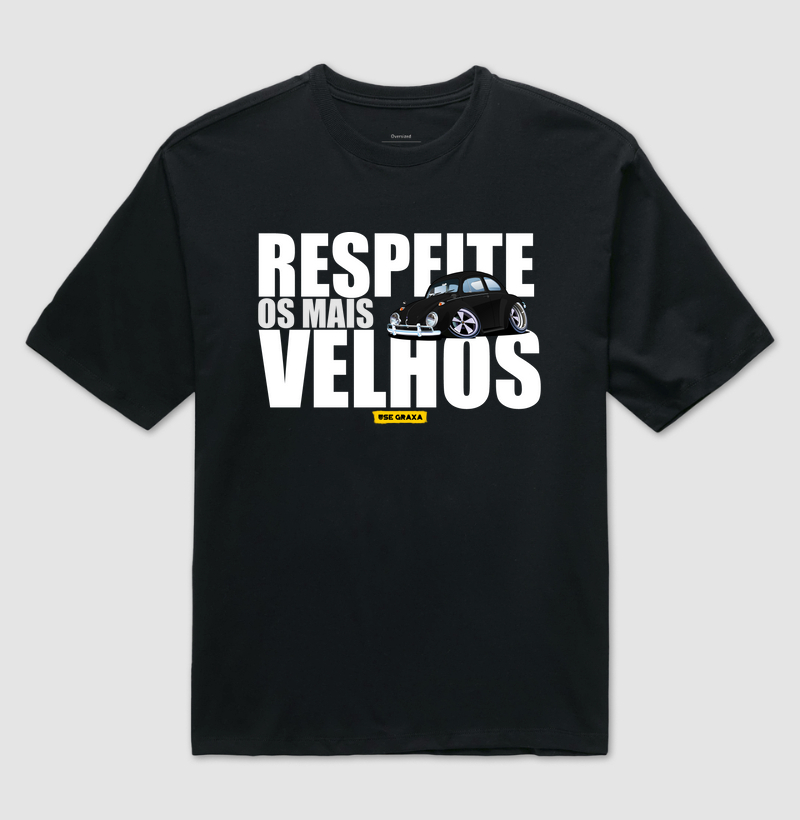 Respeite os Mais Velhos Fusca Preto