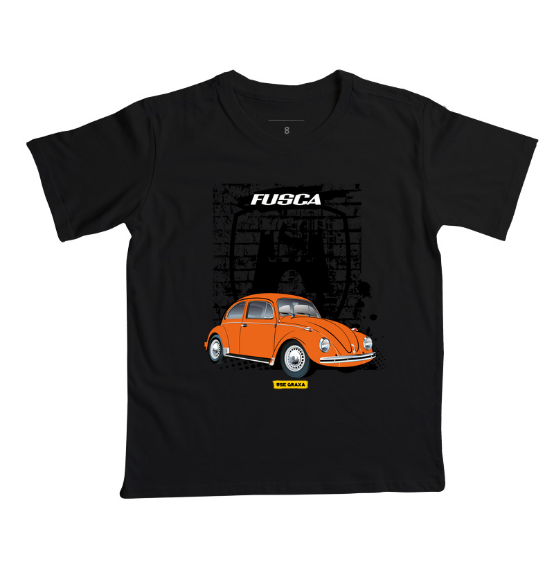 Fusca Laranja VW Wolfsburg