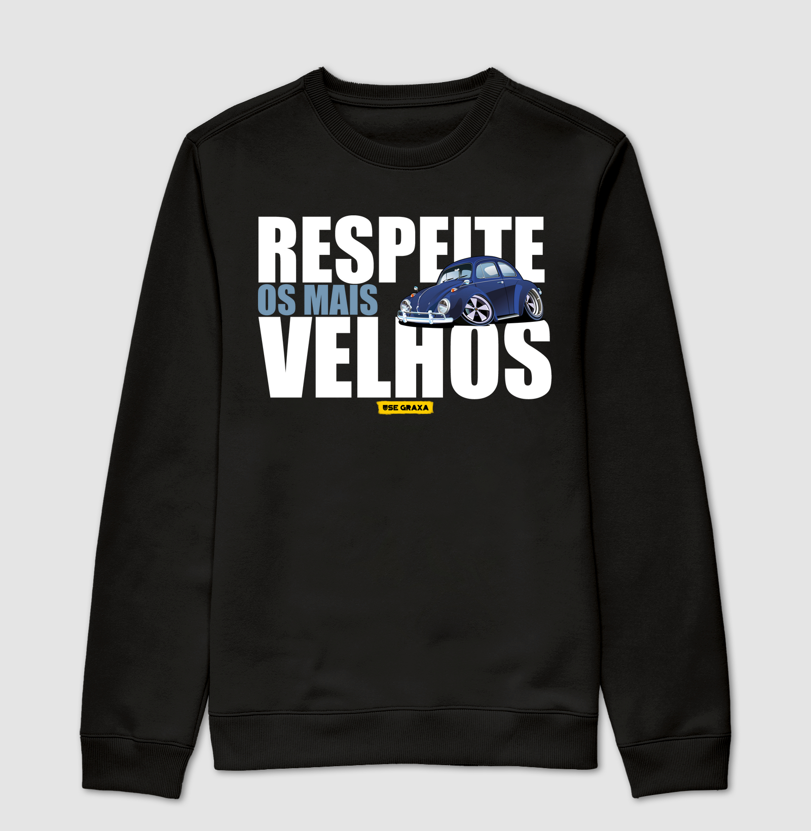 Respeite os Mais Velhos Fusca Azul