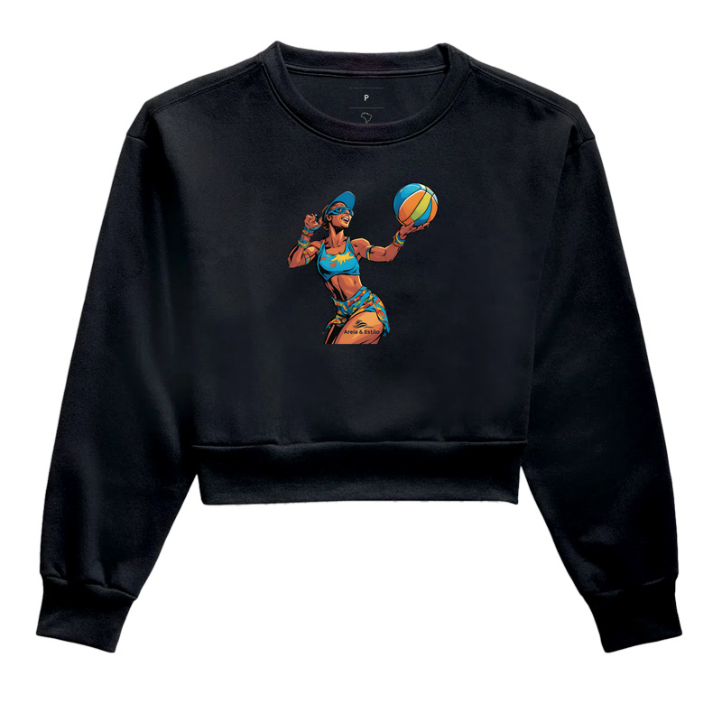 Estampa Jogadora de Vôlei