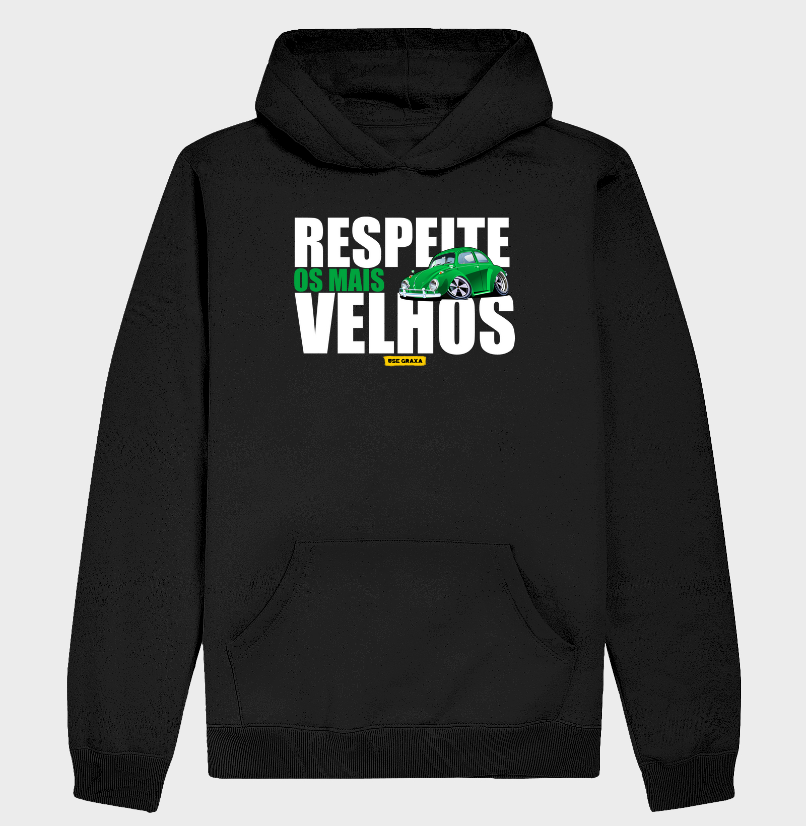Respeite os Mais Velhos Fusca Verde