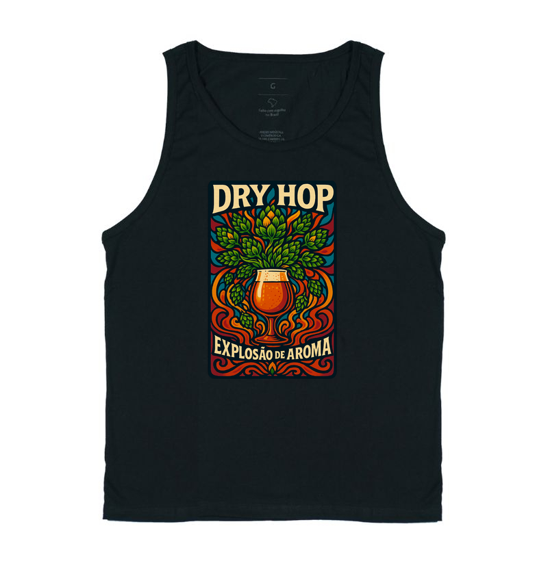 Camiseta Dry Hop – Explosão de Aroma e Lúpulo Vibrante
