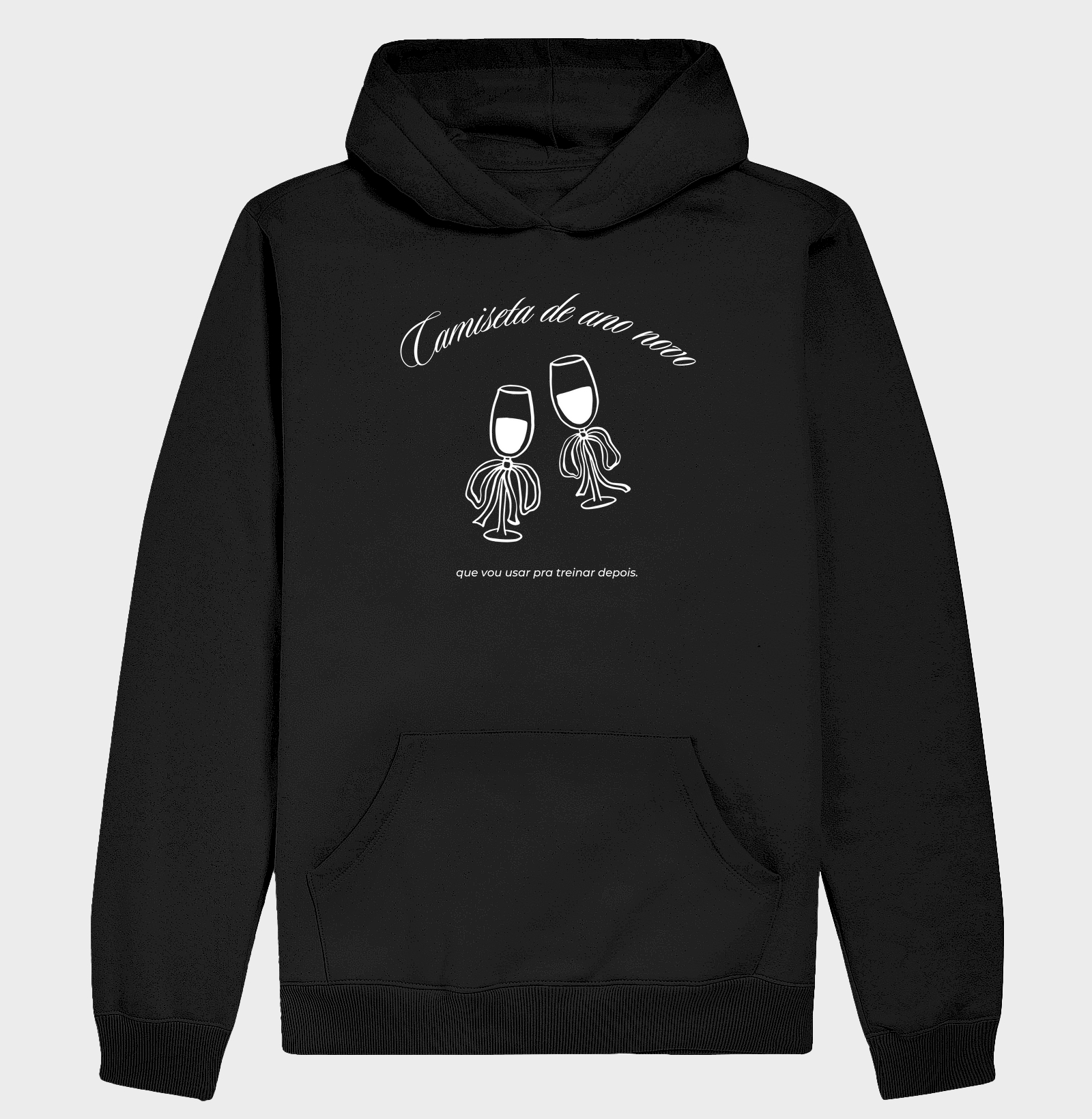 Camiseta de ano novo que vou usar pra treinar depois