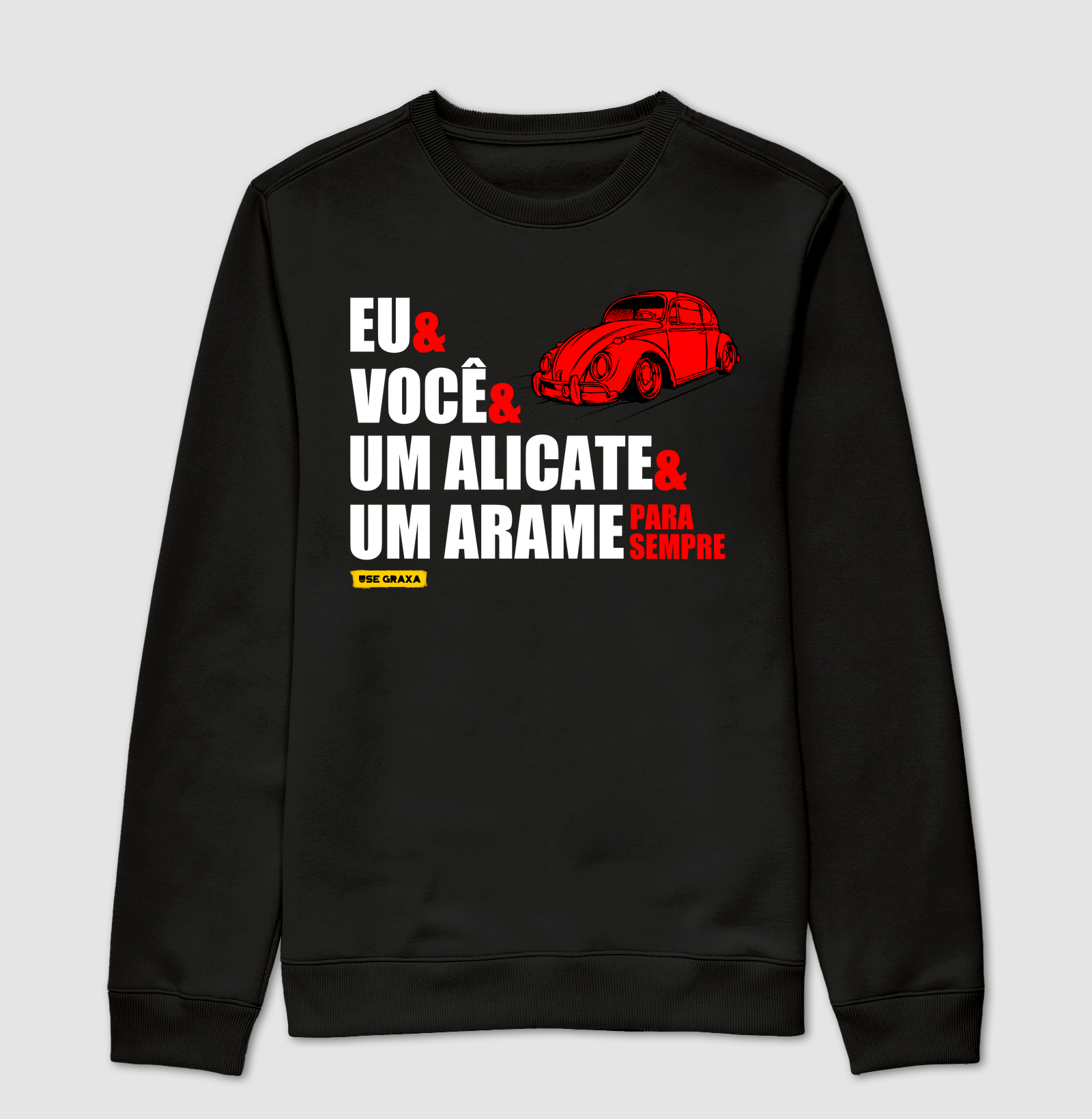 Eu e Você Para Sempre Fusca Vermelho