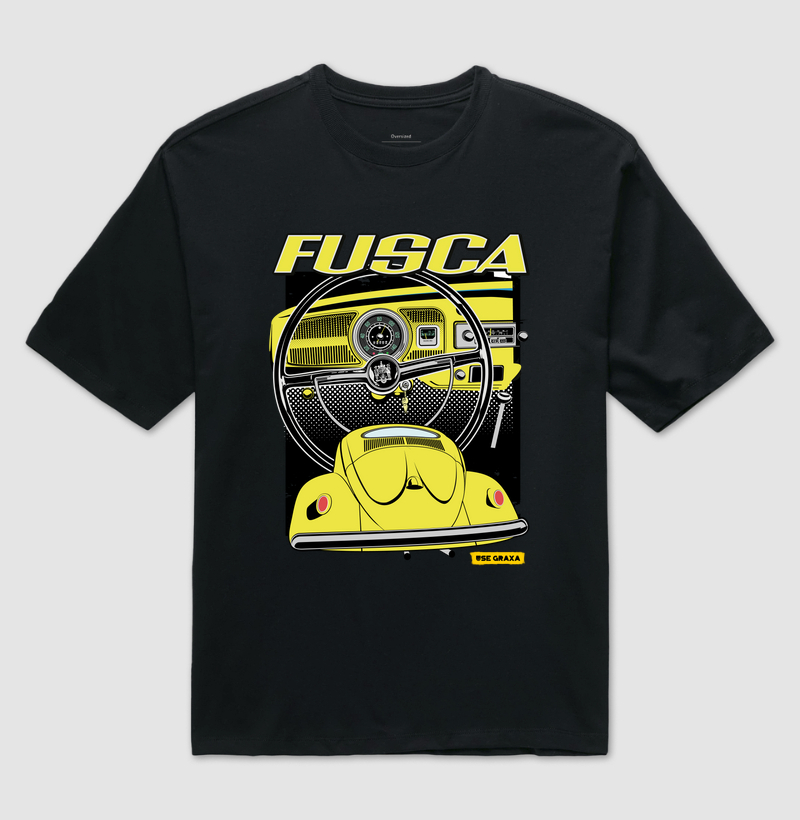 Fusca com Painel Amarelo