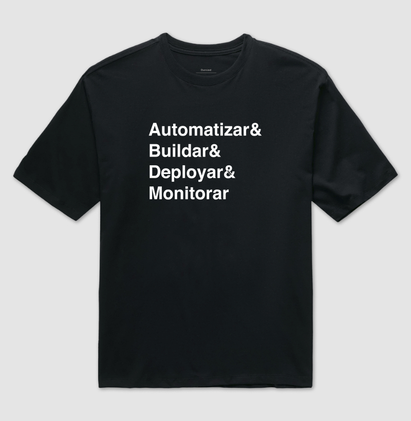 "Automatizar e Buildar e Deployar e Monitorar" T.I