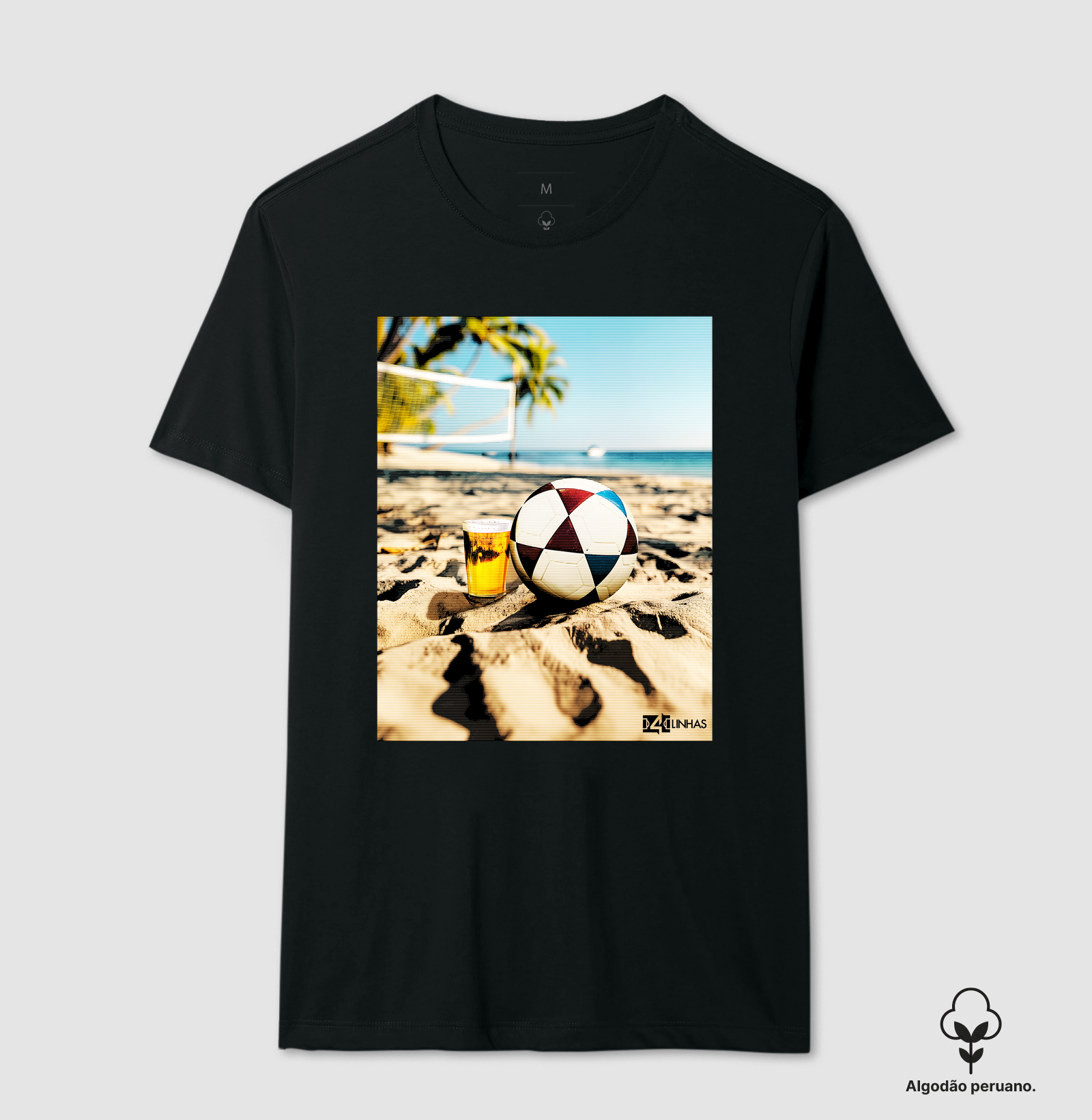 Camiseta Cerveja e Futevôlei