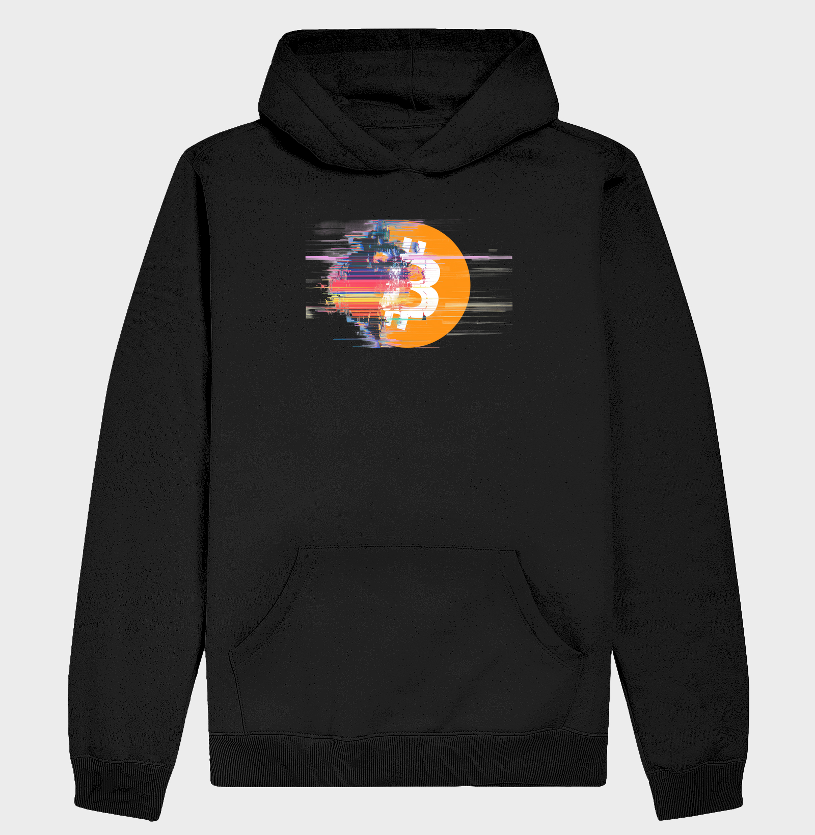 Bitcoin Ícone Glitch