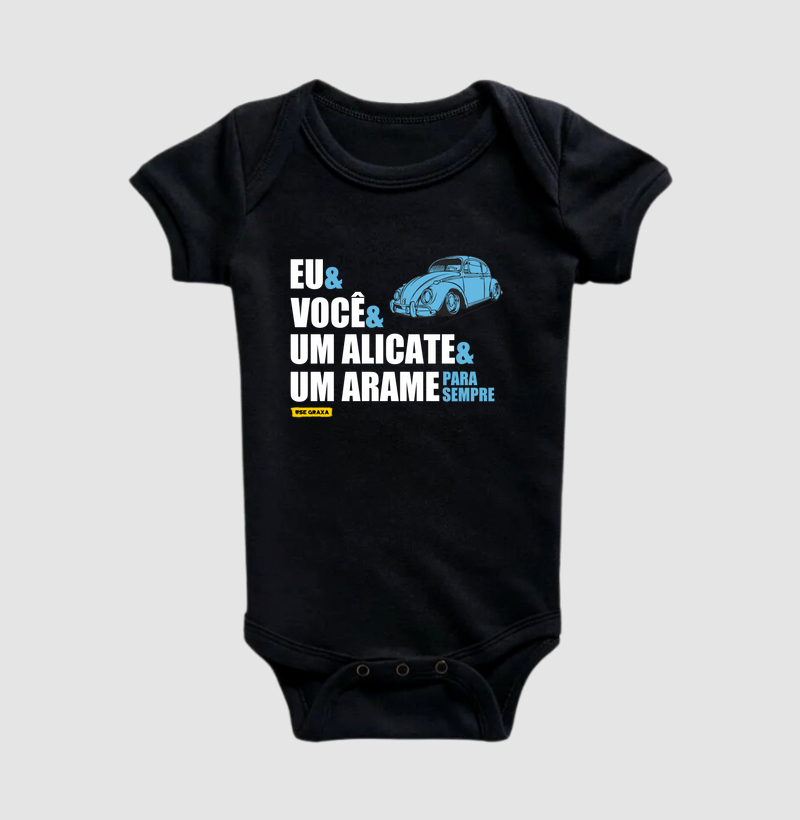 Eu e Você Para Sempre Fusca Azul