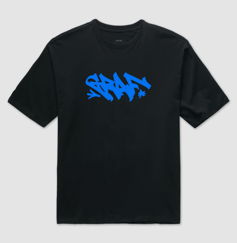 Camiseta Graf Tag Azul