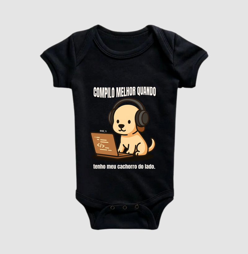 “Compilo melhor quando tenho meu cachorro ao lado” T.I Cachorro