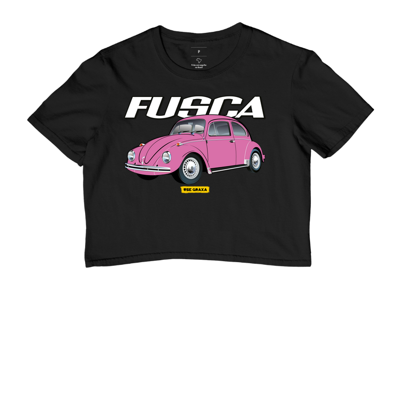 Fusca Rosa Escrita