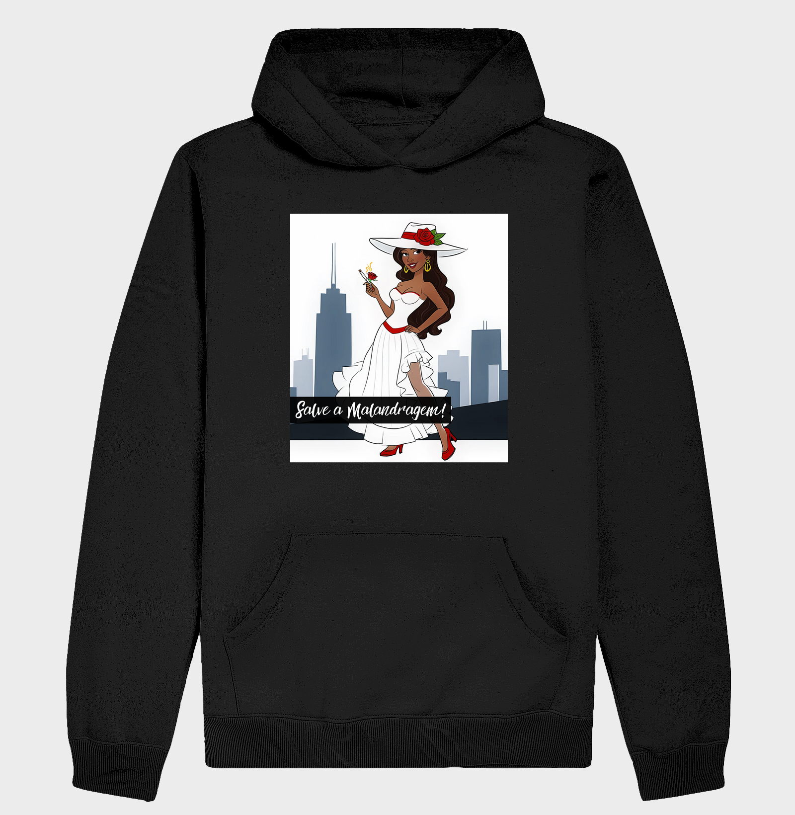 Moletom Hoodie - Malandra - Imagem 3