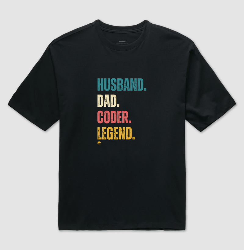 Camiseta Coder A Lenda em Inglês