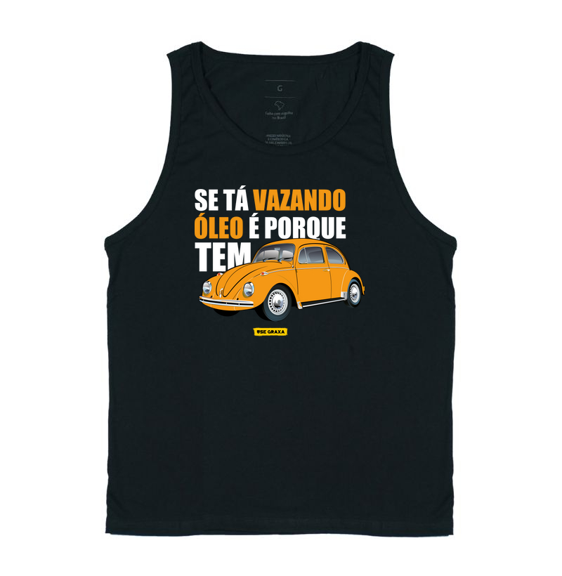 Vazando Óleo Fusca Laranja