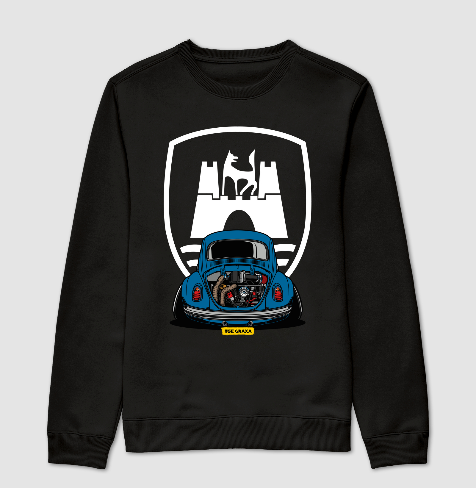 Wolfsburg VW Fusca Azul Escuro