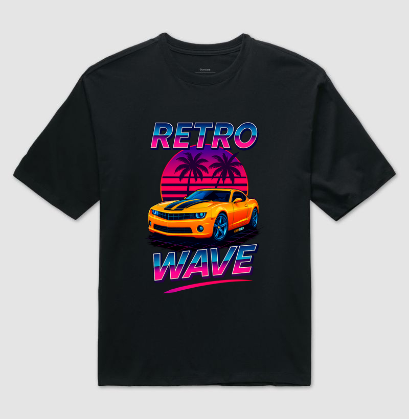 Retro Wave Camaro