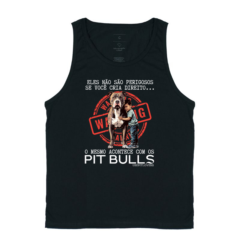 Eles não são perigosos se você cria direito... o mesmo acontece com os Pitbulls