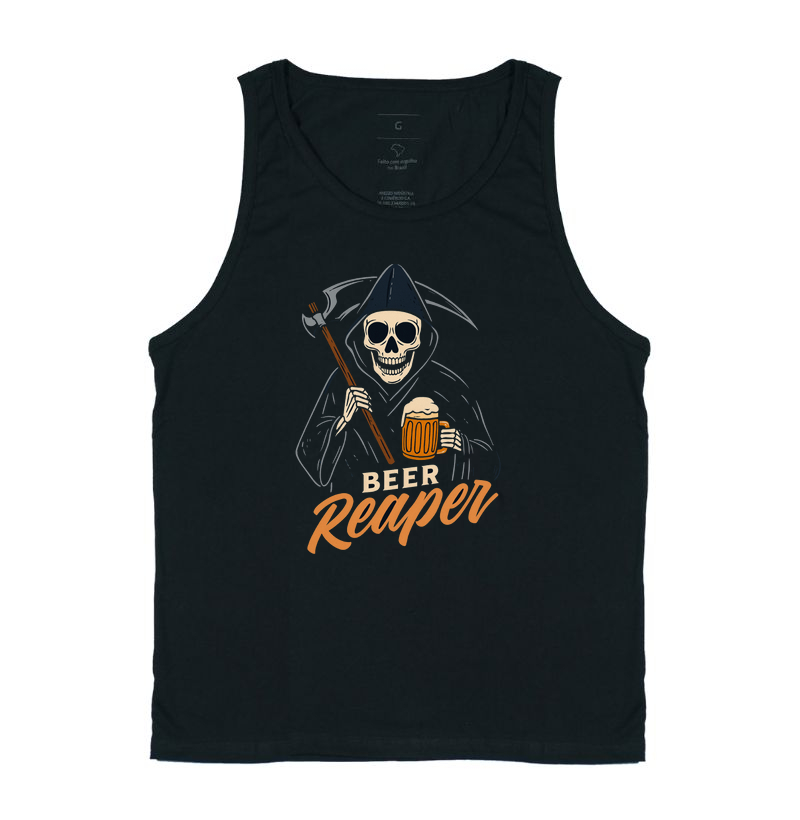 Camiseta Beer Reaper – Ceifador da Cerveja
