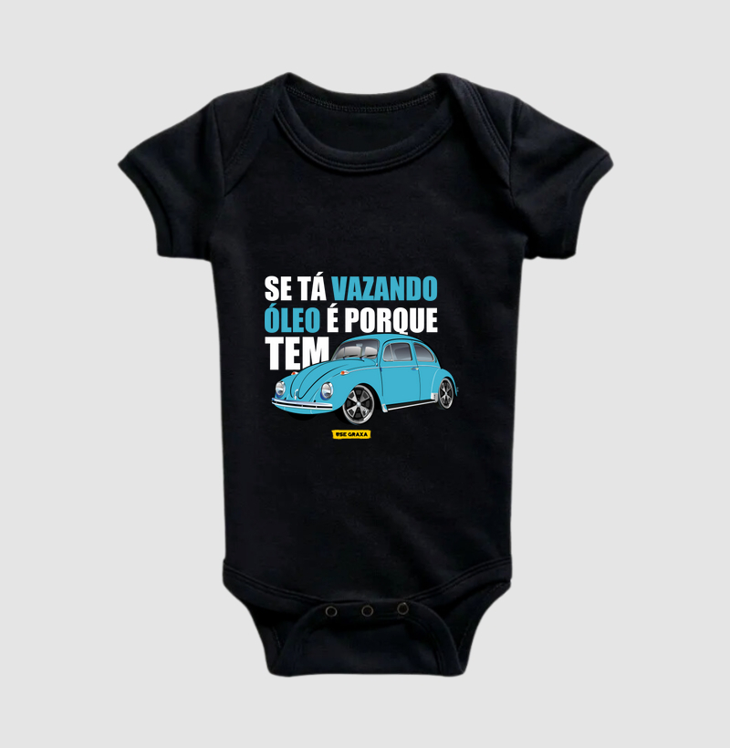 Vazando Óleo Fusca Azul 914