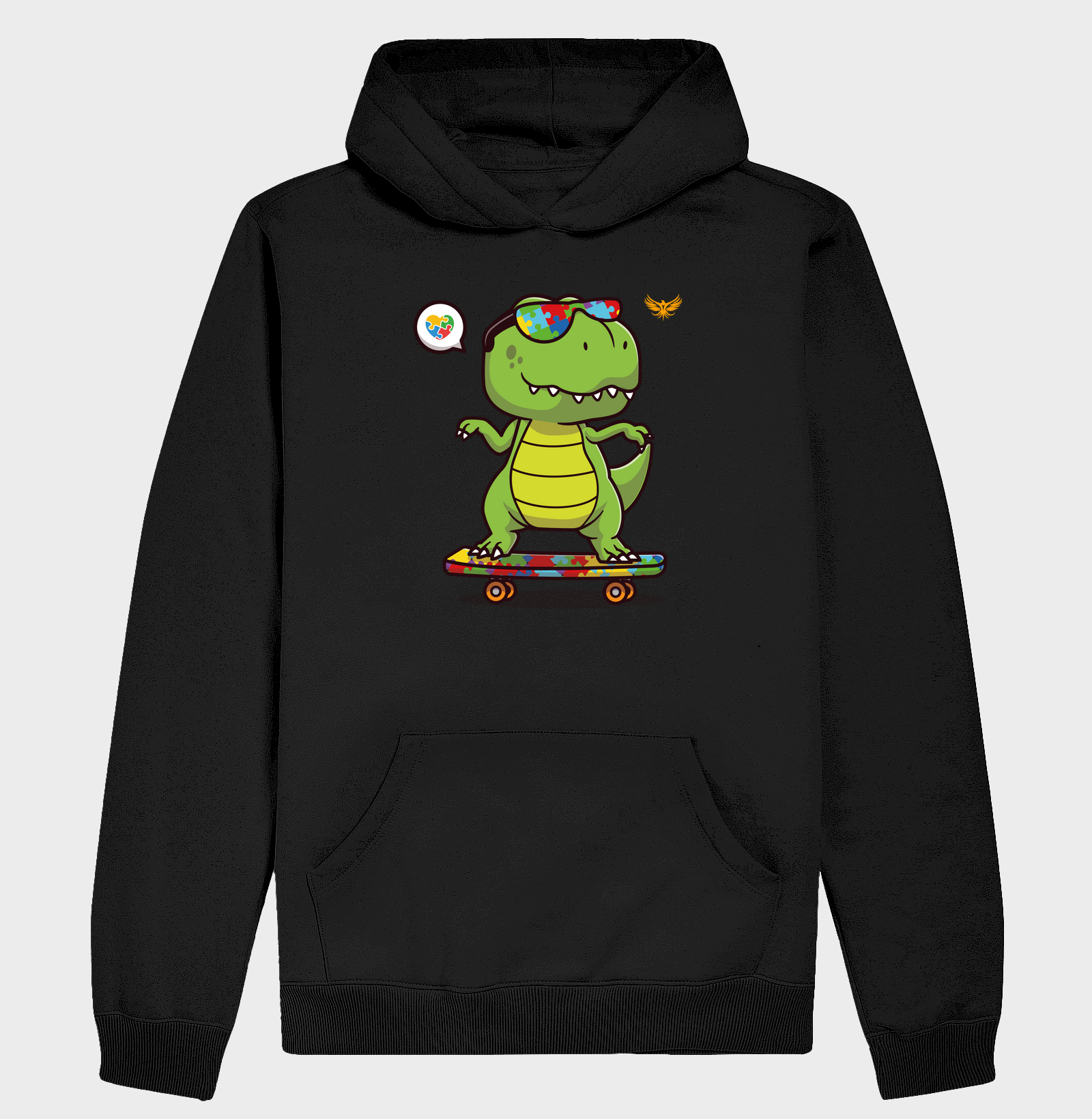 Autismo Dinossauro Skate