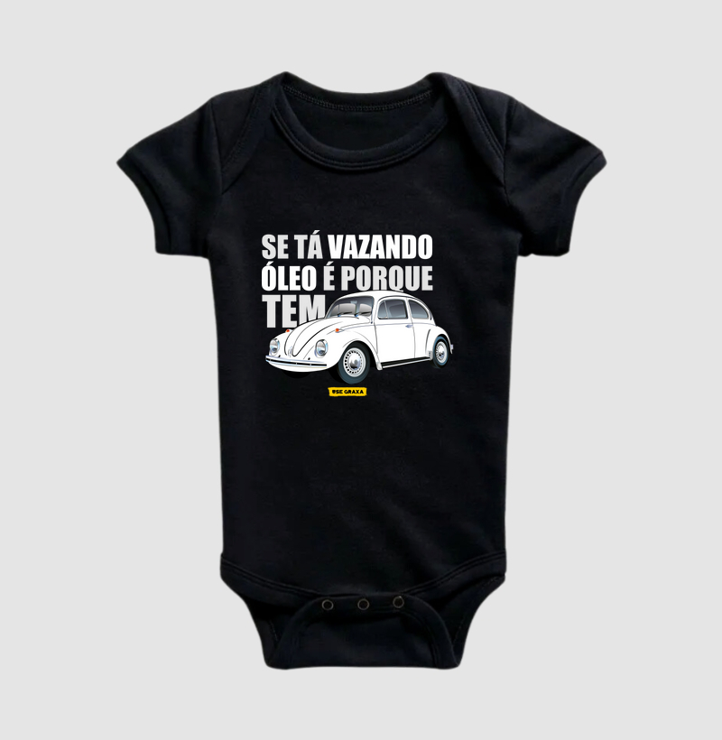 Vazando Óleo Fusca Branco