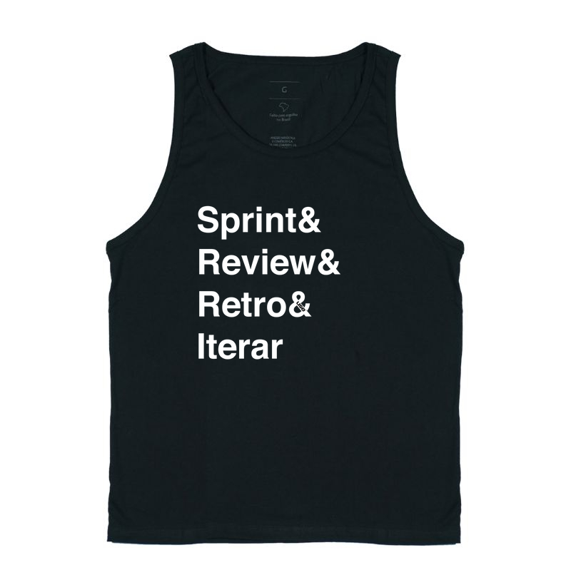"Sprint & Review & Retro & Iterar" 