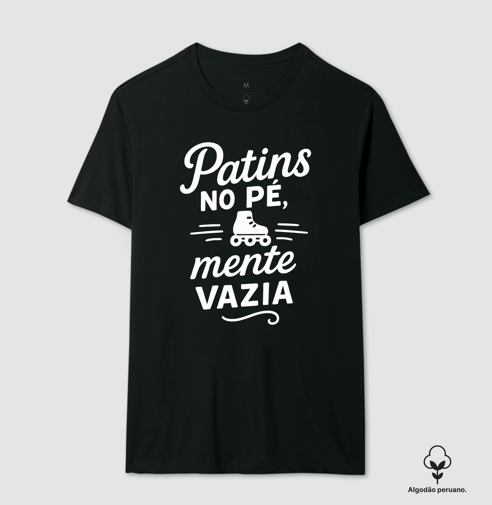 Patins no pé, mente vazia