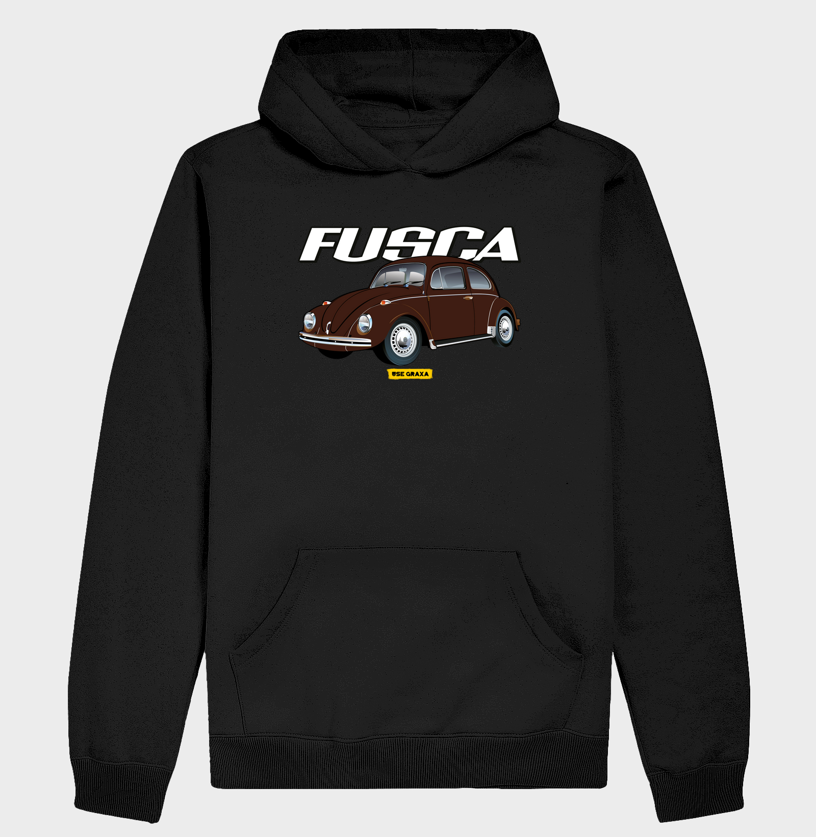 Fusca Marrom Escrita