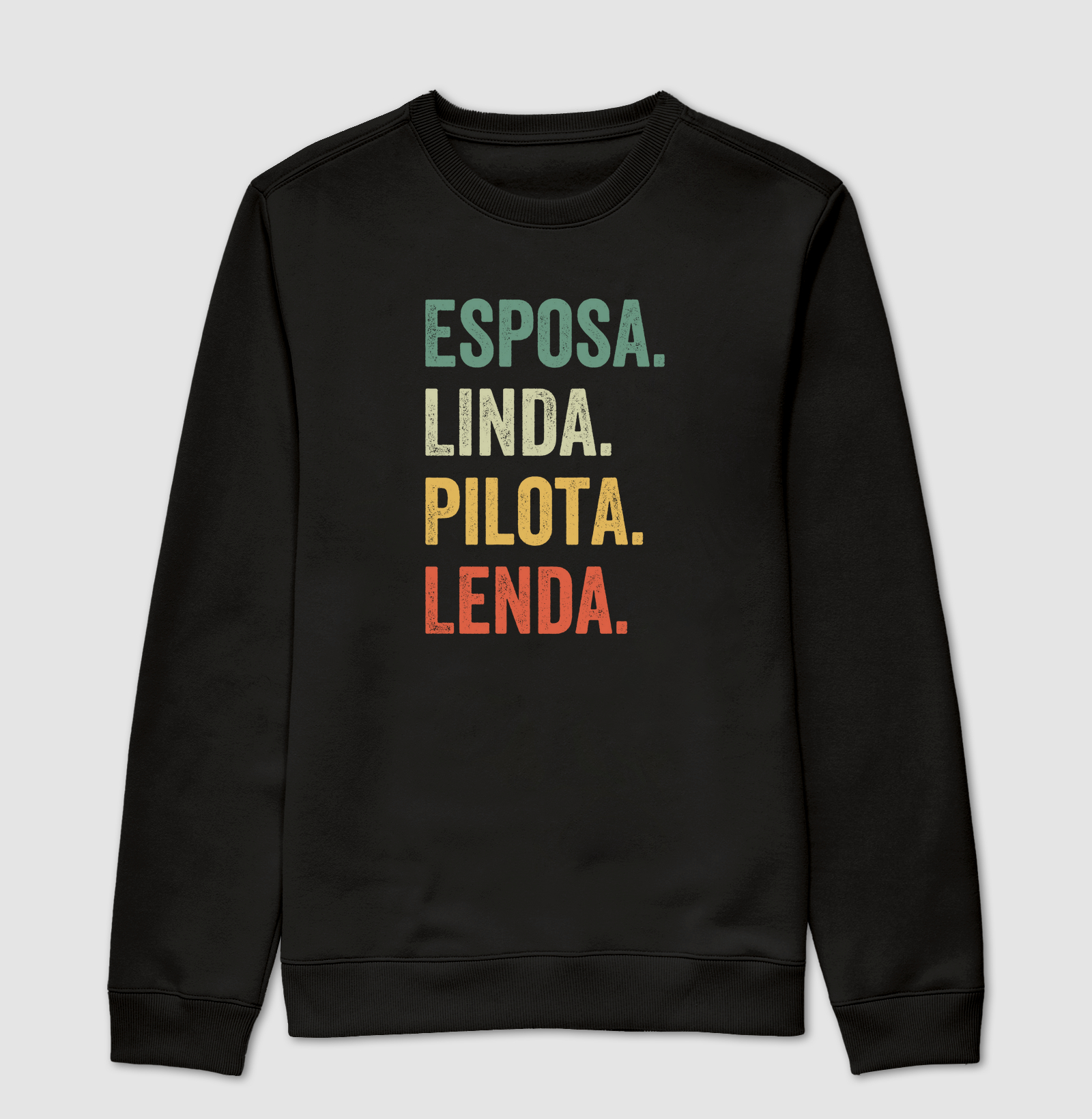 Esposa. Linda. Pilota. Lenda
