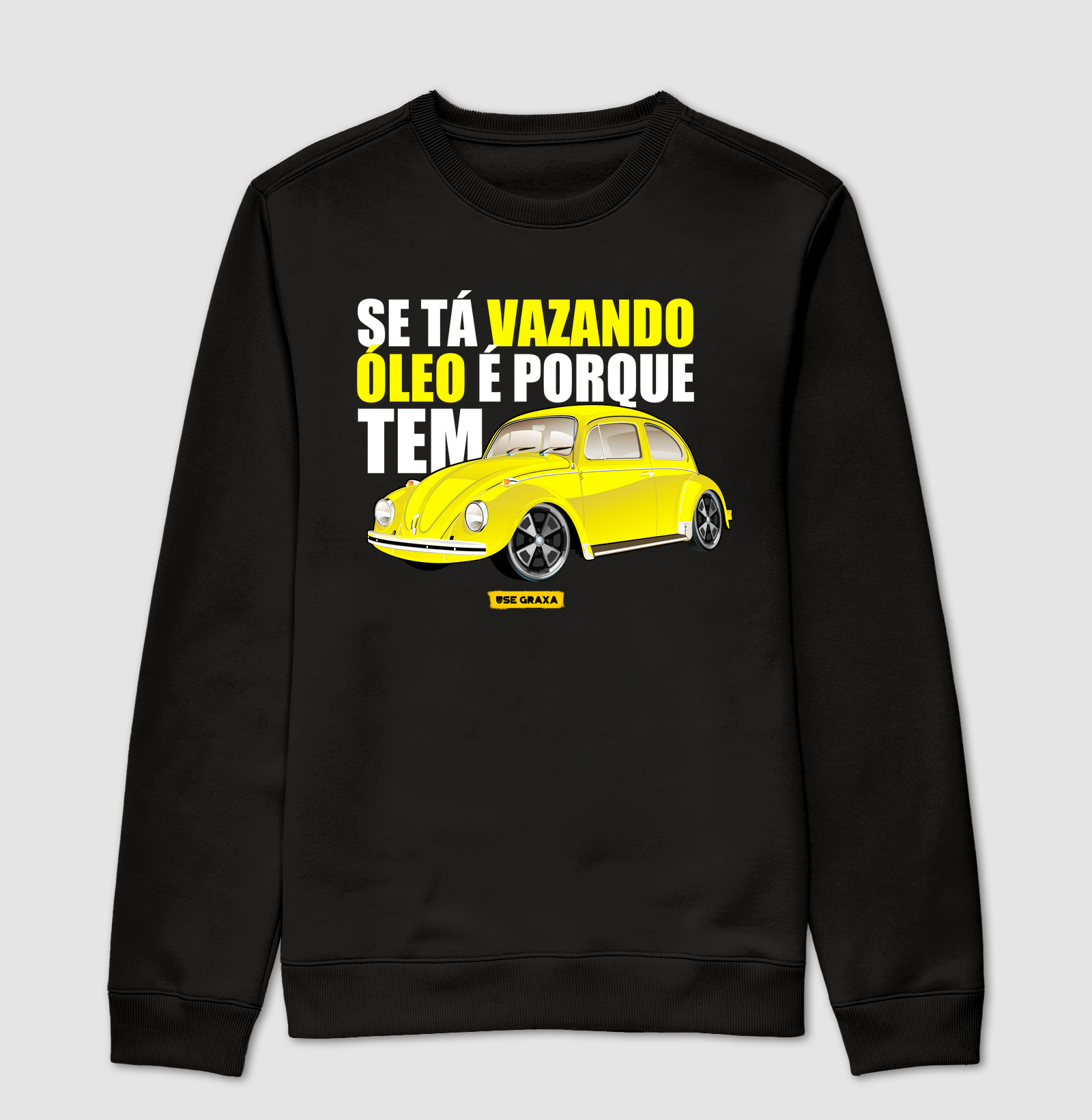 Vazando Óleo Fusca Amarelo 914