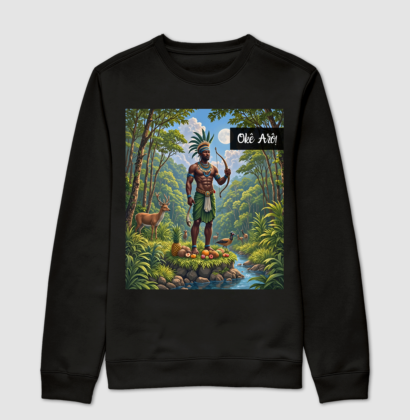 Moletom Suéter - Oxóssi - Ilustração 5