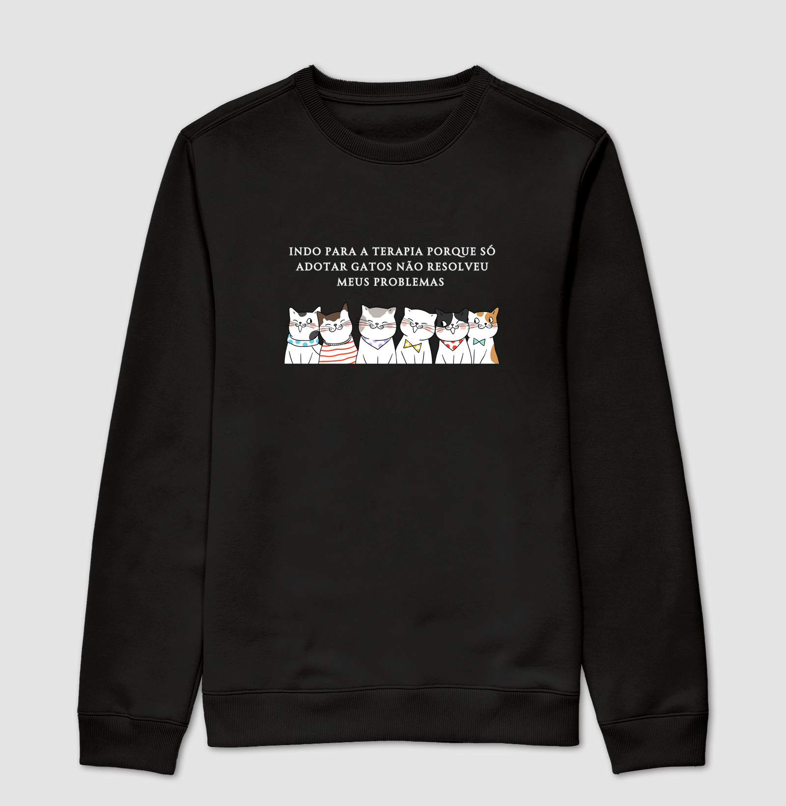 adotar gatos não resolveu meus problemas