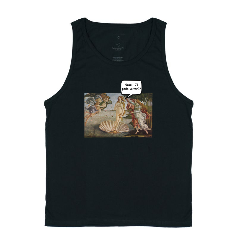 Nasci. Já pode voltar?