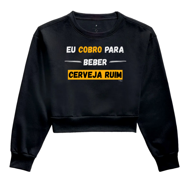 Eu cobro para beber cerveja ruim