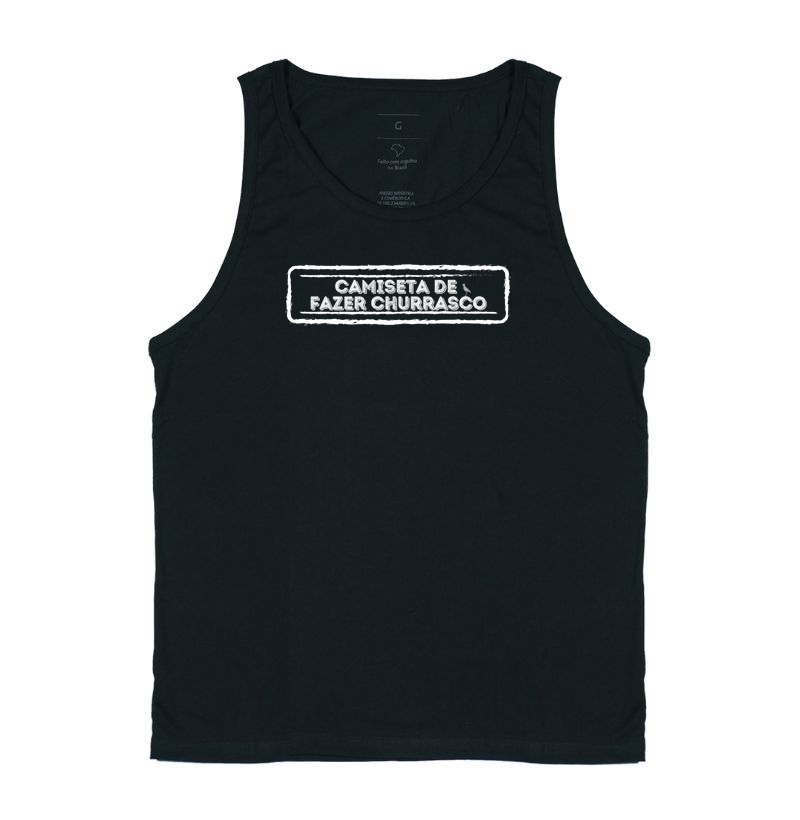 Camiseta de fazer churrasco