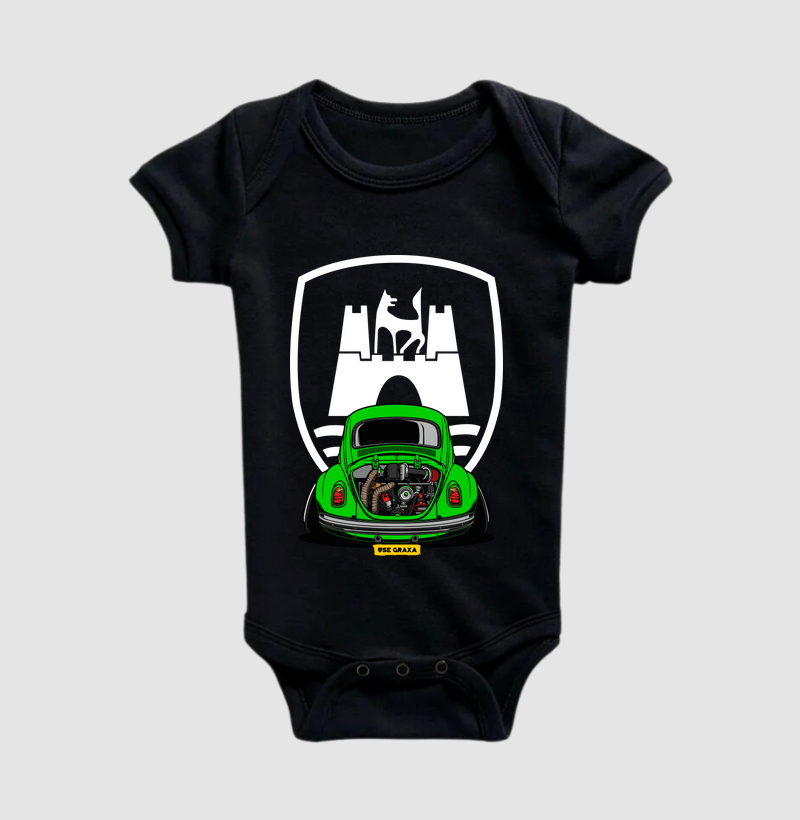 Wolfsburg VW Fusca Verde