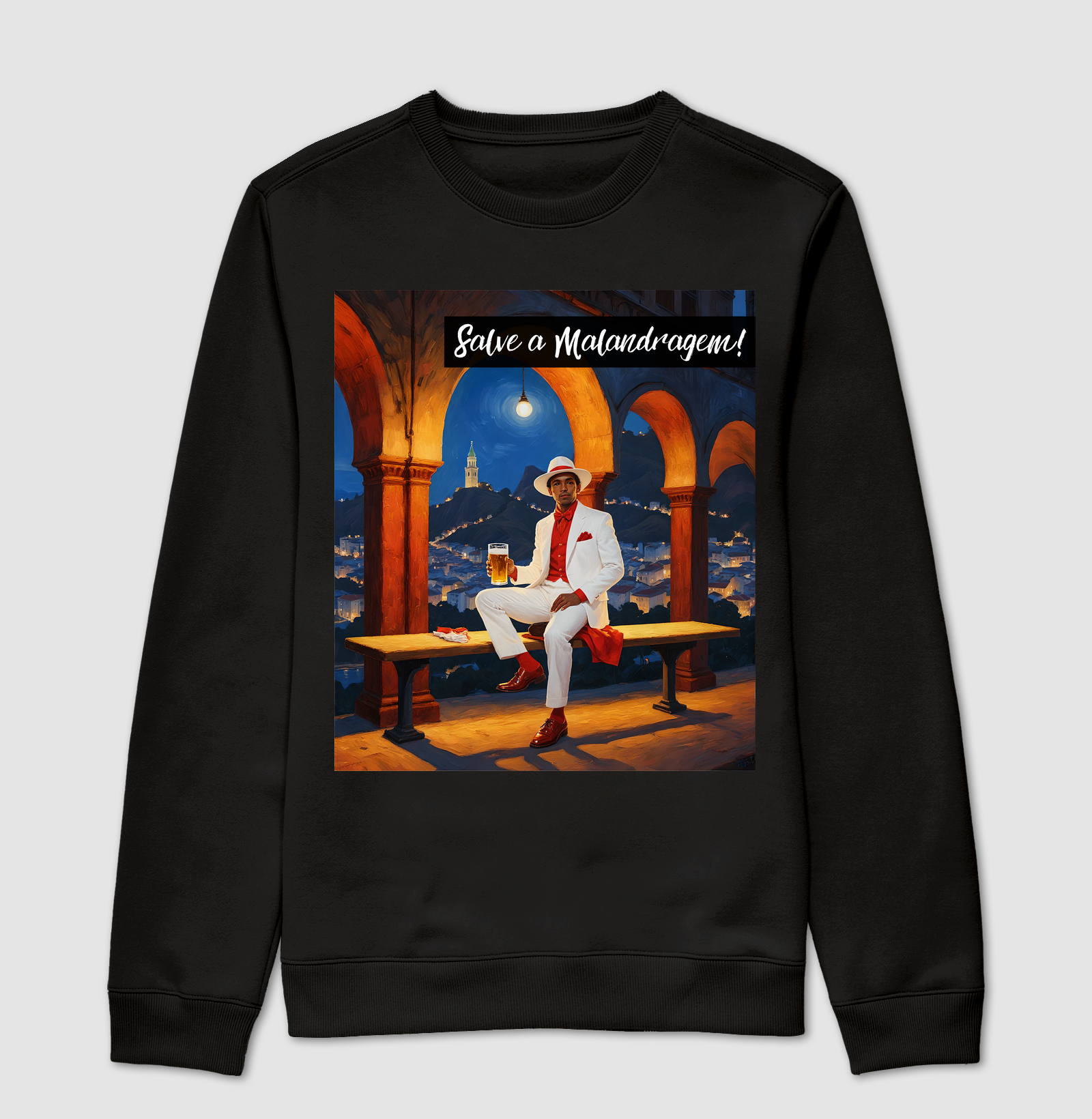 Moletom Suéter - Malandro - Imagem 4