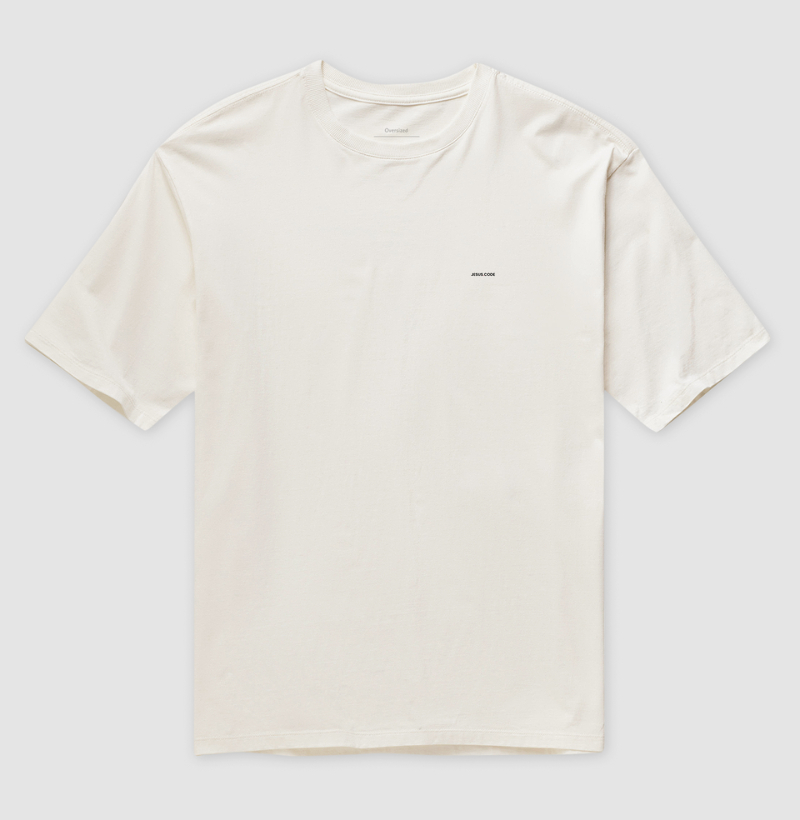 Camiseta Jesus.Code Branca