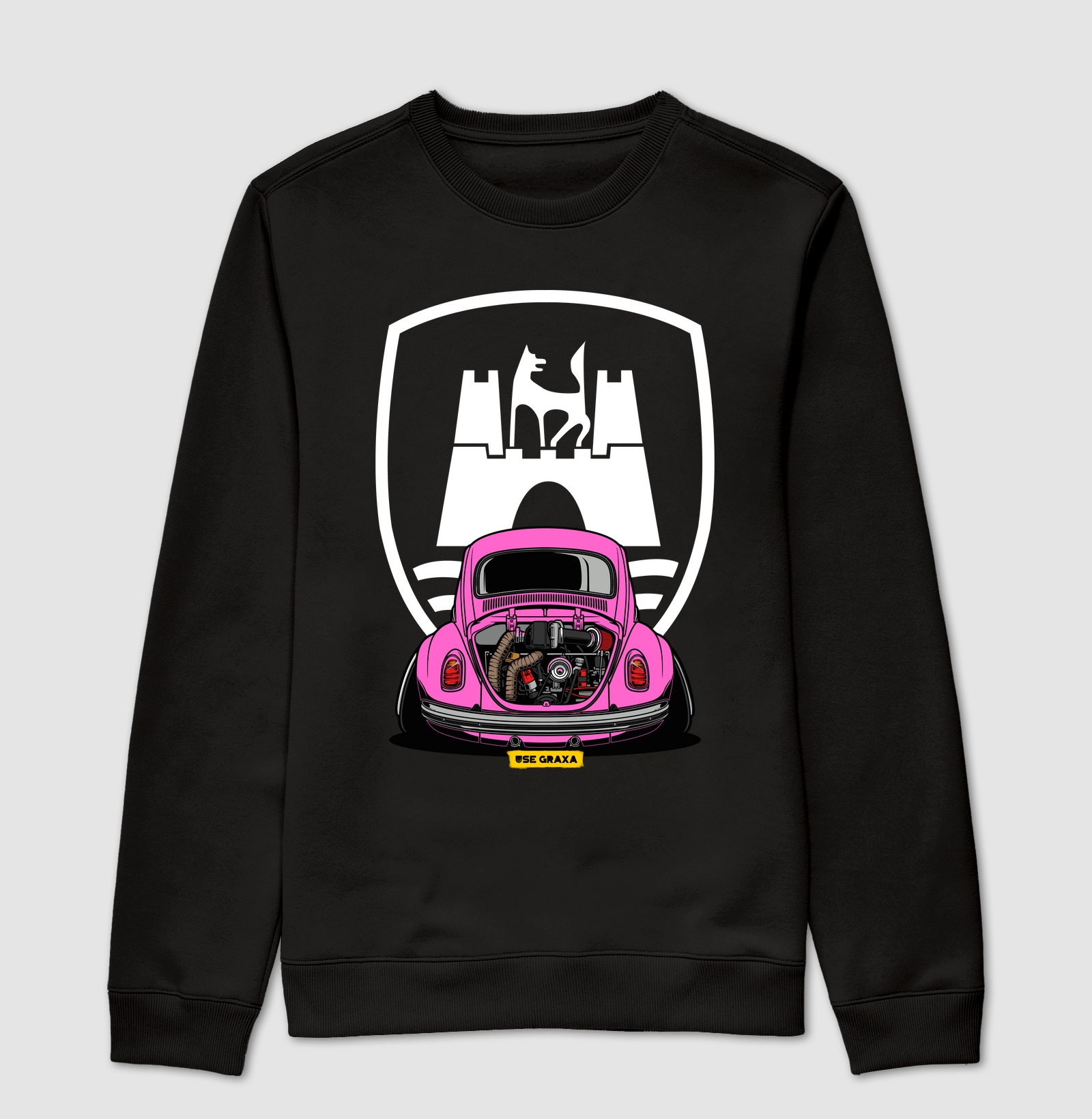 Wolfsburg VW Fusca Rosa