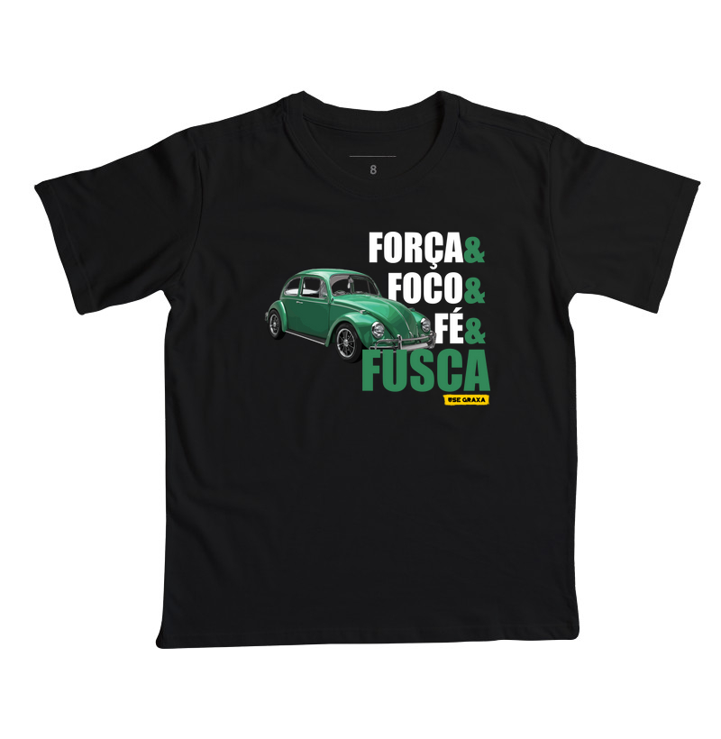 Força Foco Fé Fusca Verde