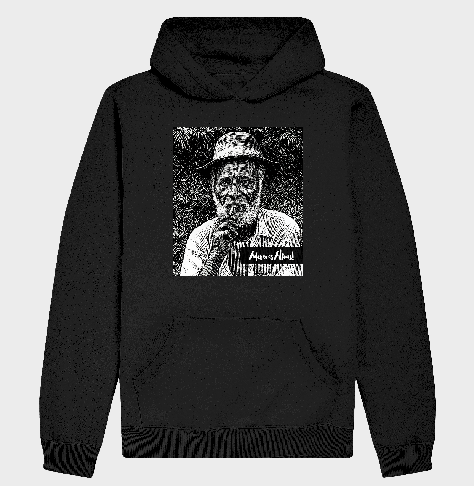 Moletom Hoodie - Preto-Velho - Imagem 2