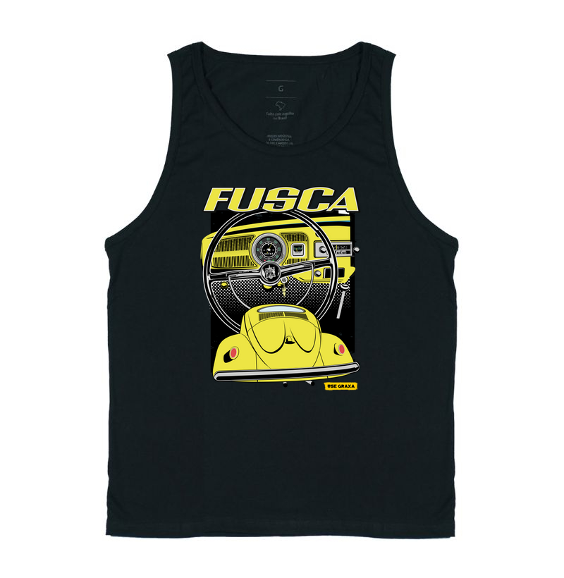 Fusca com Painel Amarelo