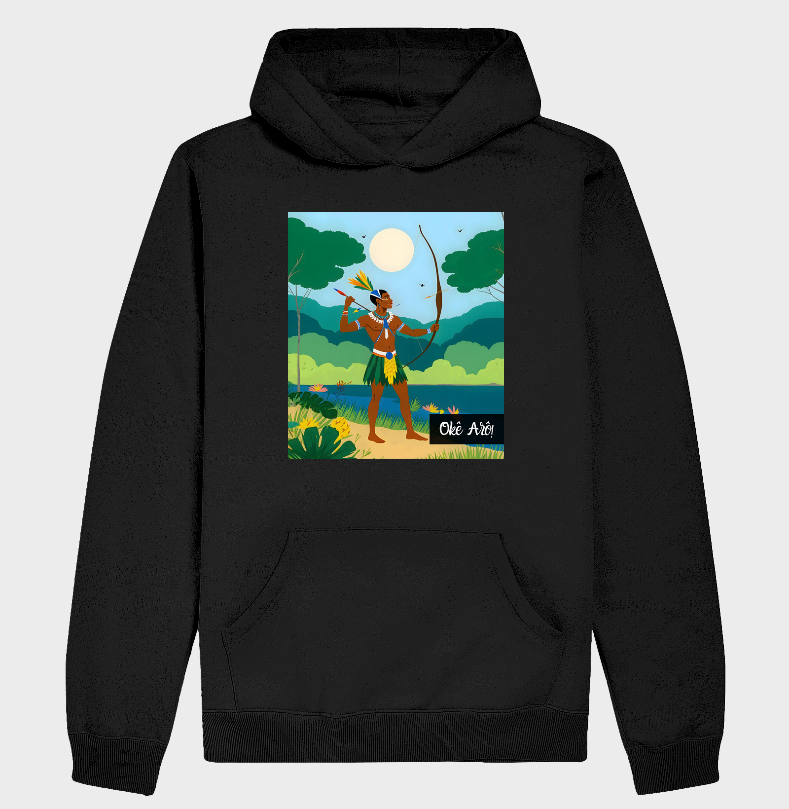 Moletom Hoodie - Oxóssi - Pintura 1