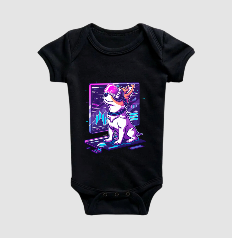 Body Infantil "DataDog Reimagined" II - Logo T.I