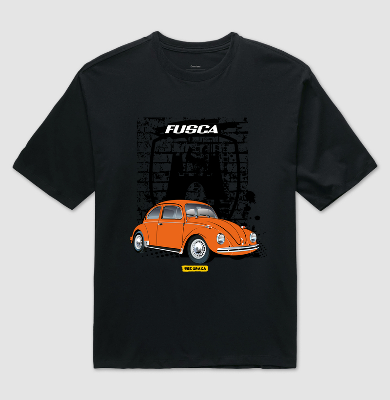 Fusca Laranja VW Wolfsburg