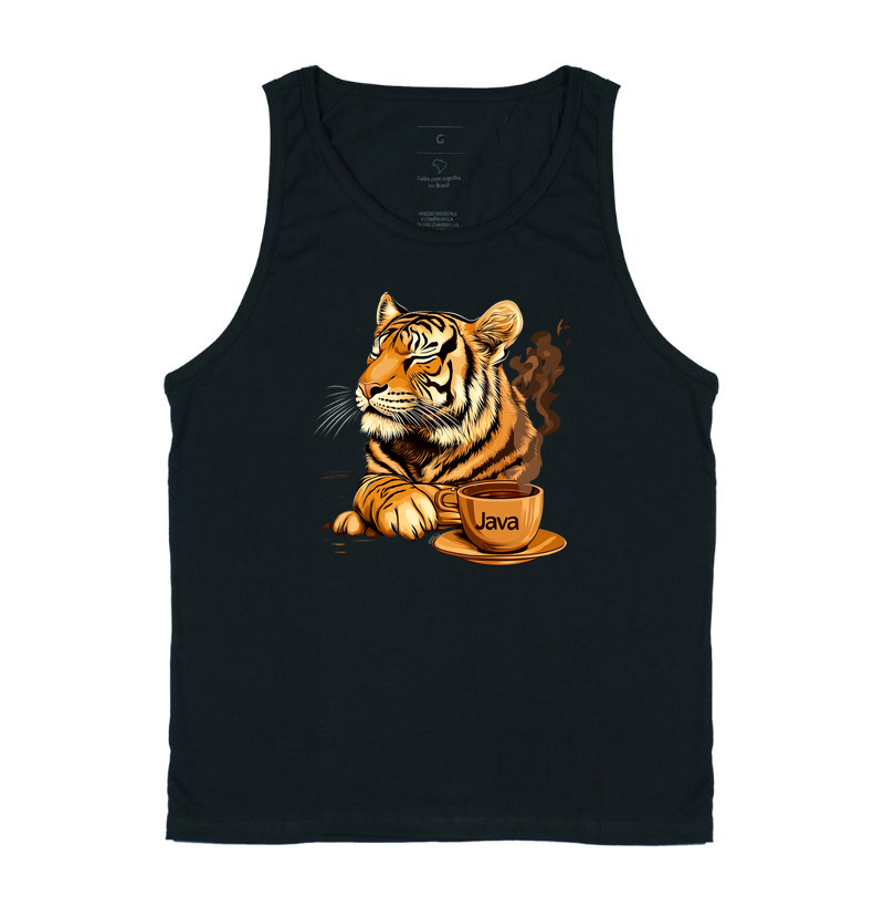 Camiseta Regata "Java" T.I logo