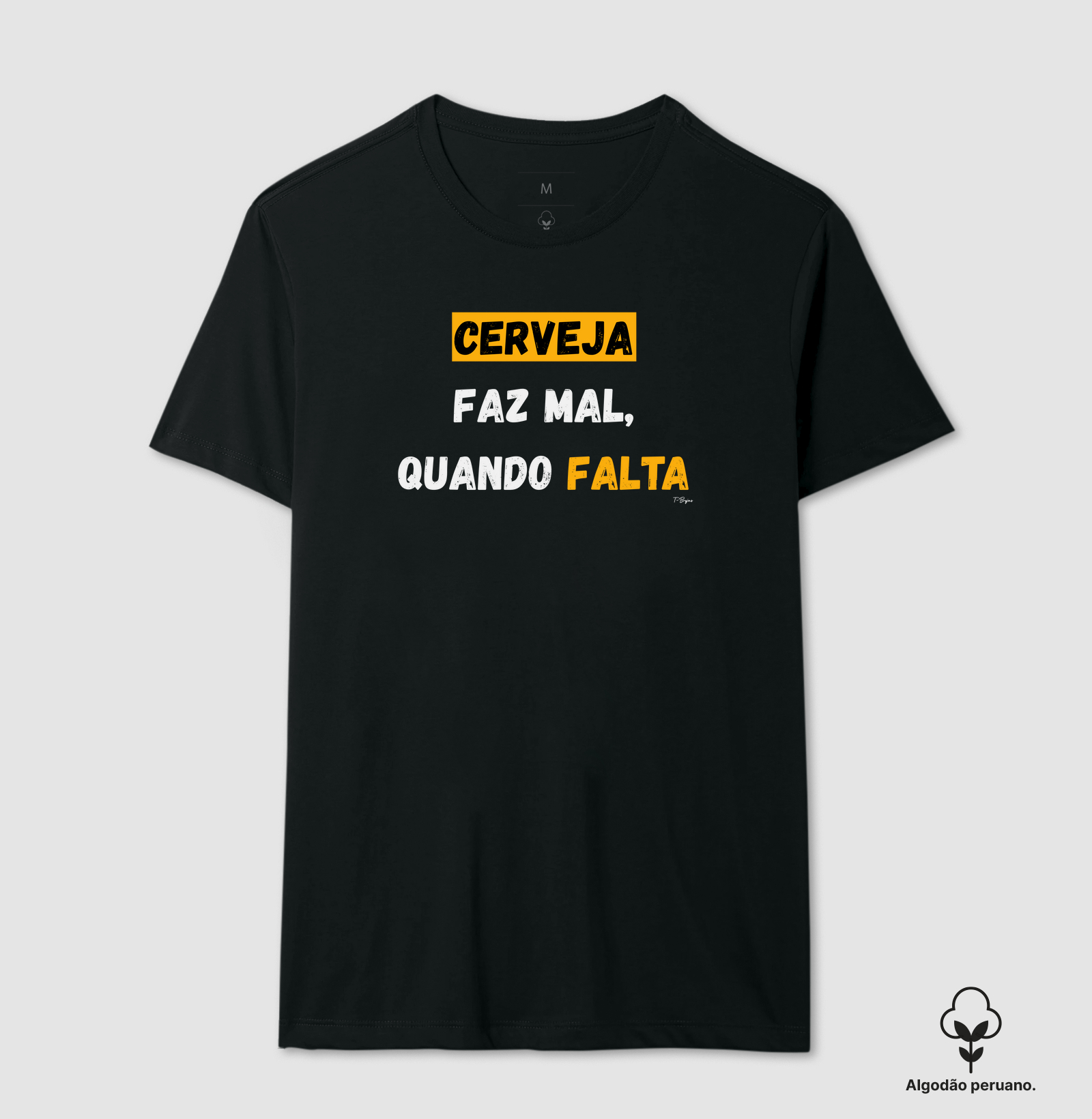 Cerveja faz mal, quando falta